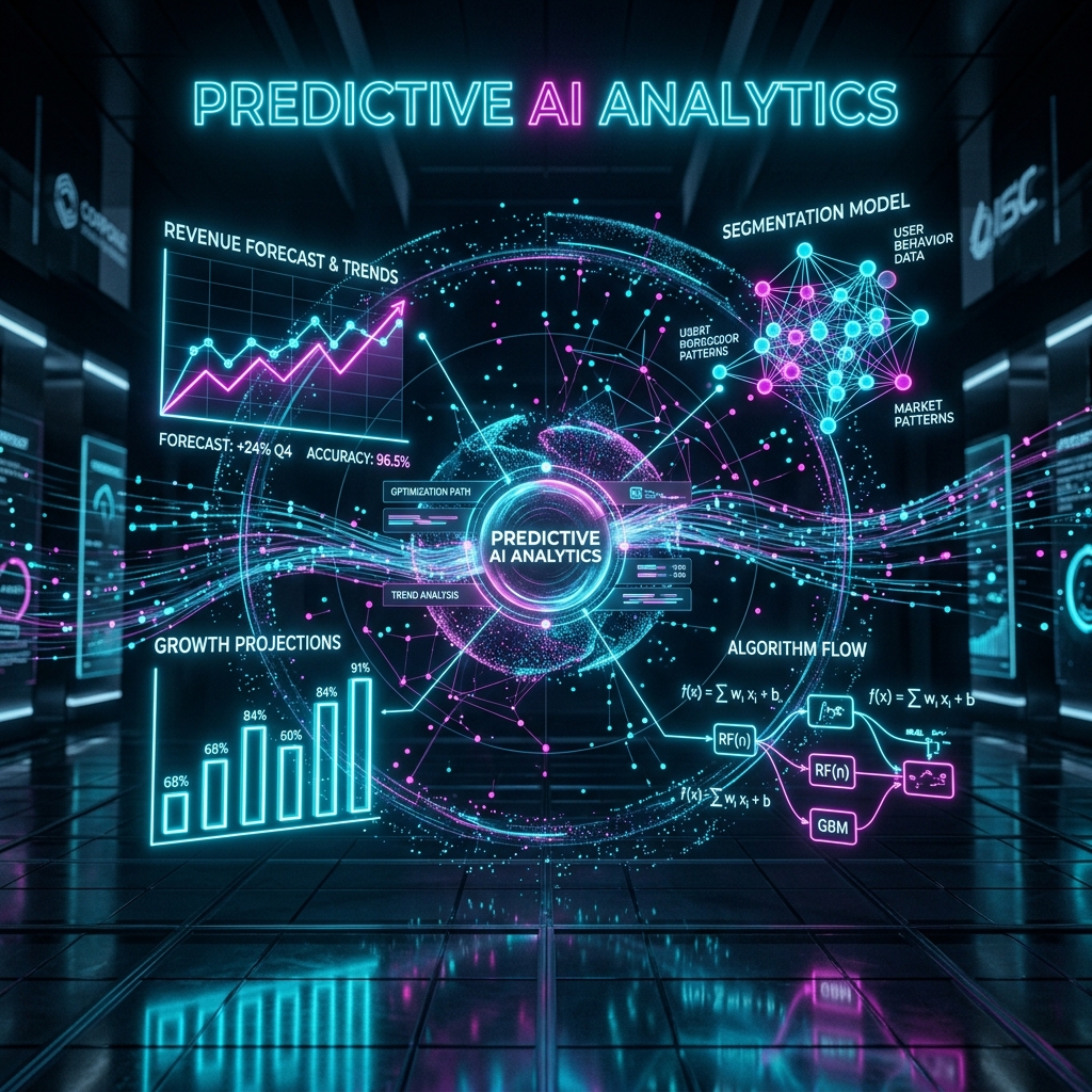 The Role of Predictive AI Analytics in Strategic Forecasting