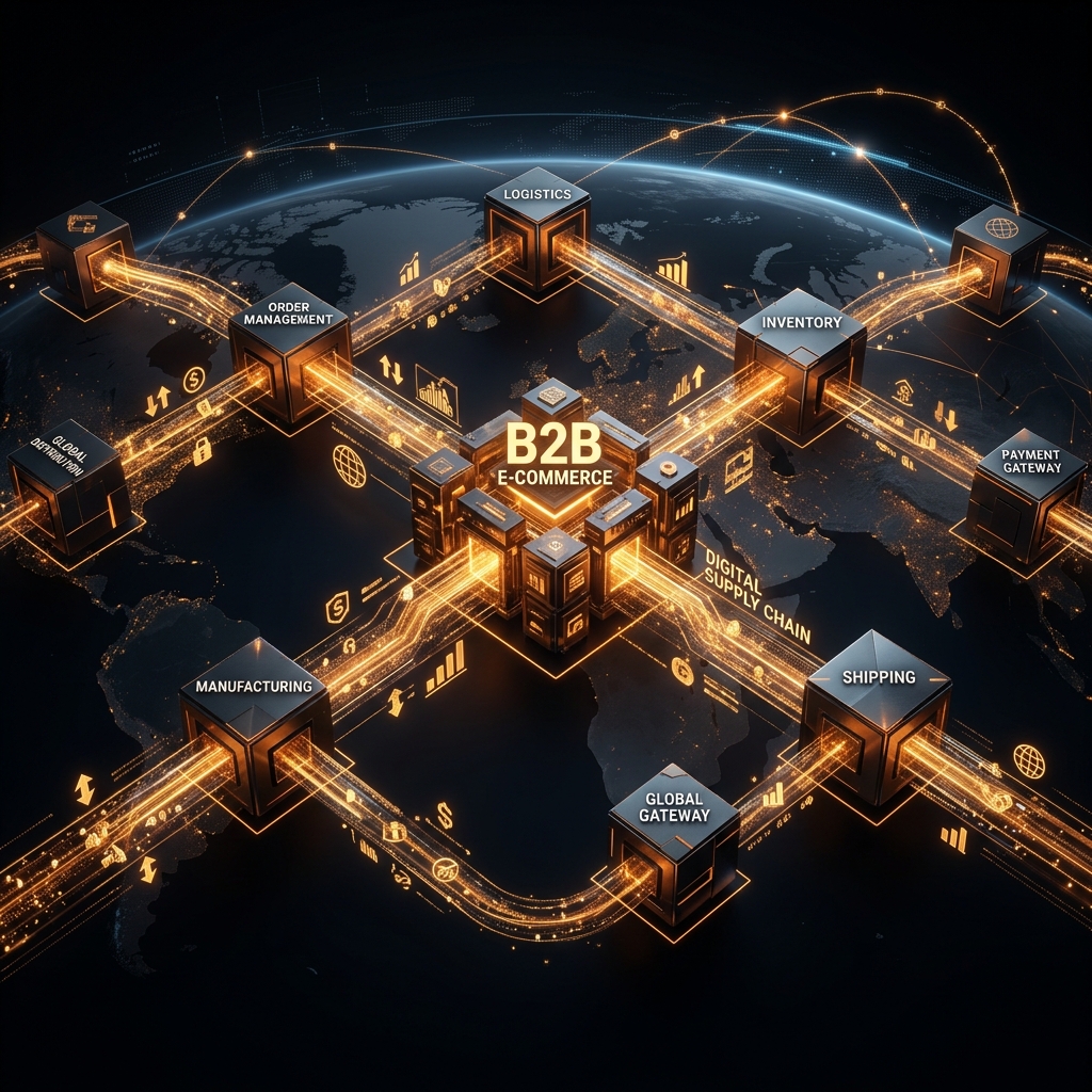Evaluating B2B E-commerce Trends and Digital Supply Chains